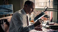 Mark Rylance ve filmu Most špionů. Mark Rylance ve filmu Most špionů.
