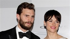 Jamie Dornan s manželkou Jamie Dornan s manželkou