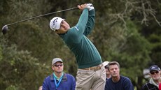 Kevin Kisner na turnaji na Sea Island.