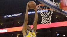 Andre Iguodala z Golden State a jeho pardání smeč. Andre Iguodala z Golden State a jeho pardání smeč.