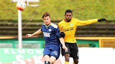 Sokolovský útočník Bidje Manzia pomohl k výhře nad Varnsdorfem hattrickem. Na... Sokolovský útočník Bidje Manzia pomohl k výhře nad Varnsdorfem hattrickem. Na...