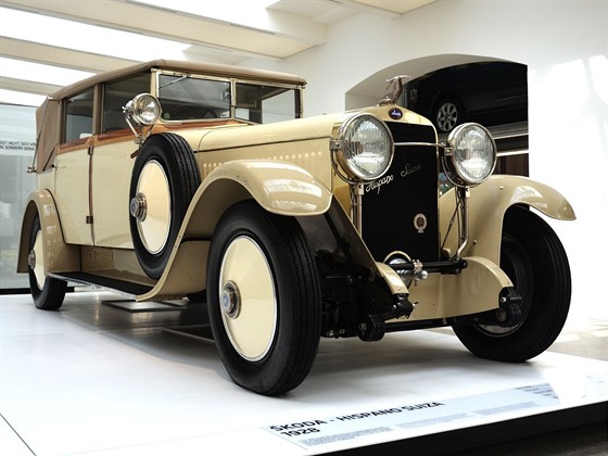 Renovovaná koda-Hispano-Suiza zaazená do sbírek koda Muzea