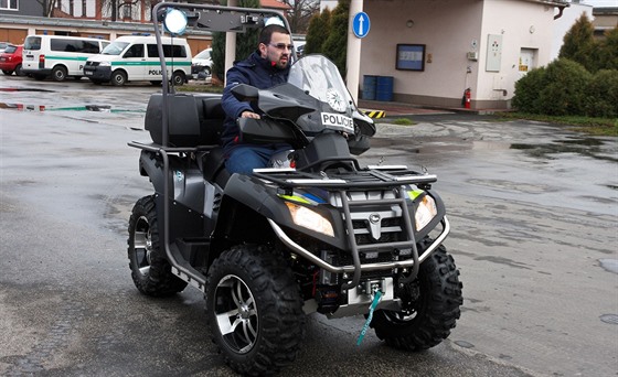 Policisté pedstavili v Olomouci ást z nové techniky, kterou letos pevzali....