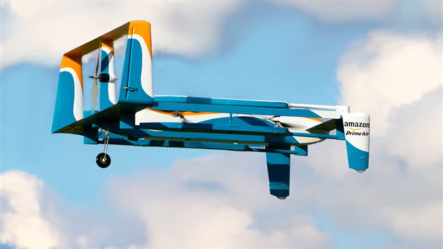 Amazon pedstavil dron Prime Air pro doruovn svch zsilek.