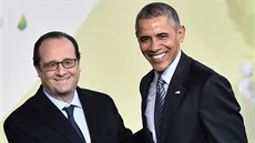 Francouzský prezident François Hollande a Barack Obama (30. listopadu 2015) Francouzský prezident François Hollande a Barack Obama (30. listopadu 2015)