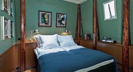 Hotel Central v Kodani v Dánsku má jen jeden pokoj s manelskou postelí.