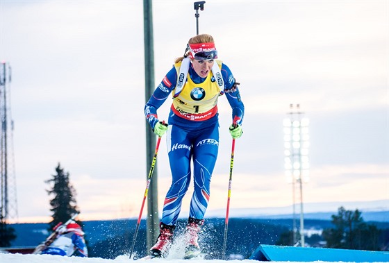 Gabriela Soukalov de na trati sthacho zvodu v stersundu.