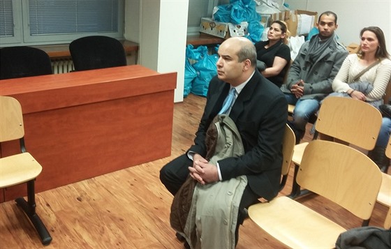 Marcel Cichý u Krajského soudu v Ústí nad Labem (9. prosince 2015)