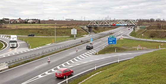 Zaátek obchvatu Tábora. Ilustraní foto.