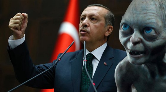 Turecký léka pirovnal Erdogana ke Glumovi z Pána prsten.