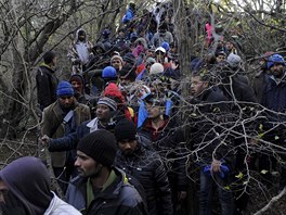 Makedonská policie s nasazením slzného plynu zabránila asi dvma stovkám...