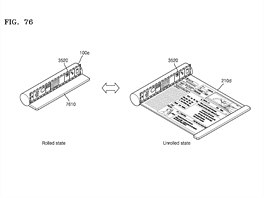 V patentové ádosti Samsungu je napíklad smartphone, u nho by byl displej...