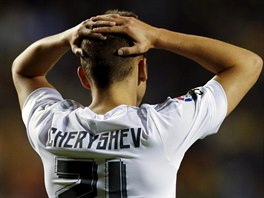 Denis eryev z Realu Madrid bhem utkn Krlovskho pohru v Cdizu.