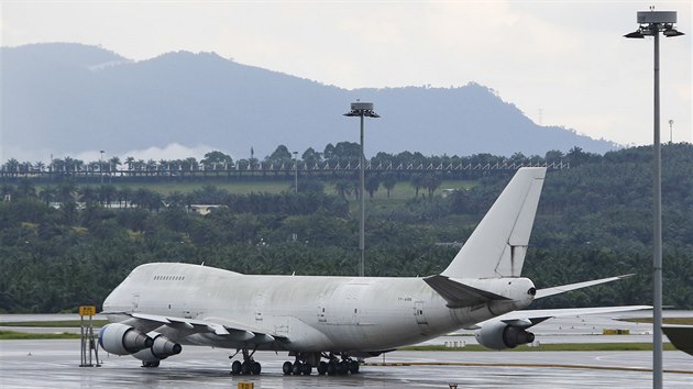 Oputn letadlo v Malajsii. (9. prosince 2015)