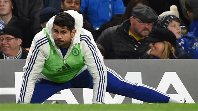 Diego Costa zaal zpas s Bournemouthem opt pouze na lavice nhrank Chelsea.