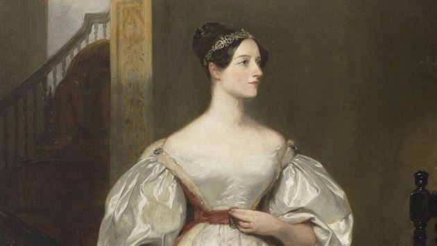 Ada Lovelaceov (portrt z roku 1836)