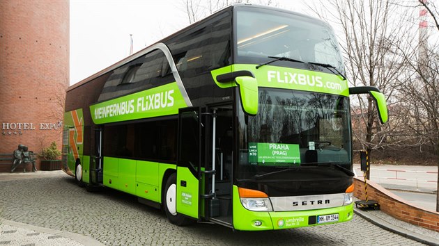 Pedstaven novho autobusu FlixBus.