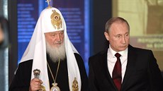 Patriarcha Kirill a Vladimir Putin.