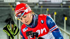 JDE SE NA TO. Veronika Vítková ped vytrvalostním závodem v Östersundu.