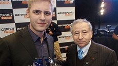 Michalu Matějovskému (vlevo) v Paříži k titulu mistra Evropy gratuloval také... Michalu Matějovskému (vlevo) v Paříži k titulu mistra Evropy gratuloval také...