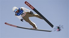 Jakub Janda v akci v Lillehammeru Jakub Janda v akci v Lillehammeru