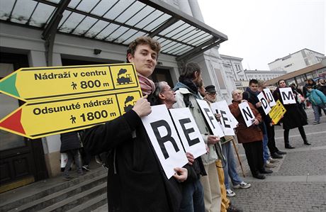 Referendum o brnnském nádraí se konalo u dvakrát.