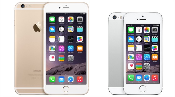 iPhone 6 ve spolenosti modelu 5s, kterému Apple pipravuje stejn velkého...