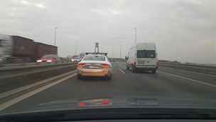 Testovací prototyp Audi A7 uzpůsobený pro autonomní jízdu