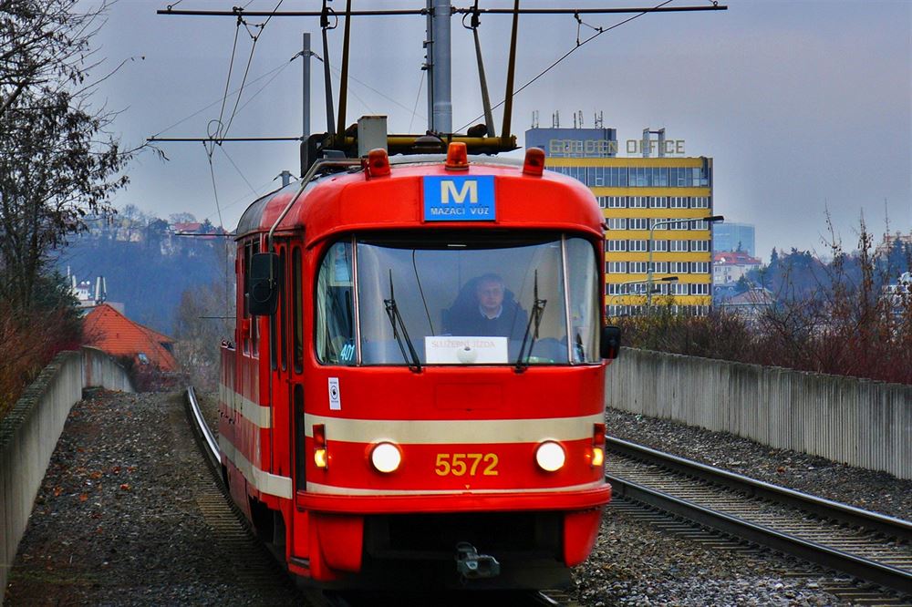 Mazací tramvaj Mazací tramvaj