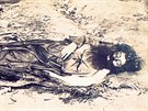 Jediná známá fotografie Antônia Rádce, poízená po jeho smrti v záí 1897