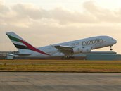 Airbus A380 spolenosti Emirates.