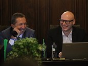 Radní za ODS Jaroslav Vymazal a David Beke (vpravo) měli nakonec důvod k... Radní za ODS Jaroslav Vymazal a David Beke (vpravo) měli nakonec důvod k...