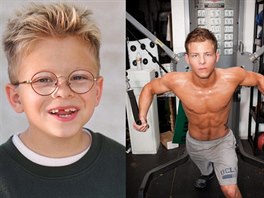 Jonathan Lipnicki jako dtská hollywoodská hvzda a Jonathan v roce 2015