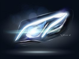 Svtlo nového Mercedesu E