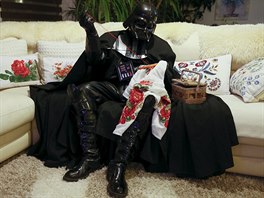 Darth Vader vyívá (11. prosince 2015).