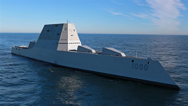 Raketov torpdoborec USS Zumwalt