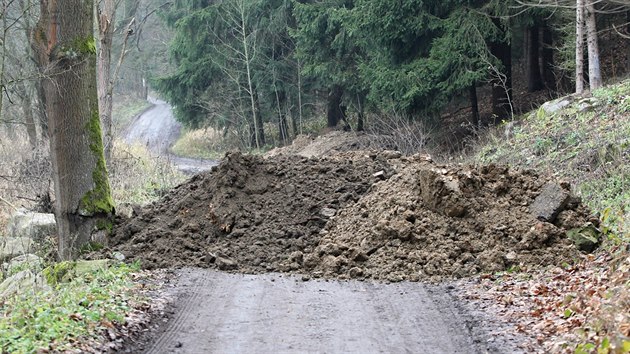 Aktuln pohled na cyklostezku, kter vede z Jihlavy a do Rakouska.