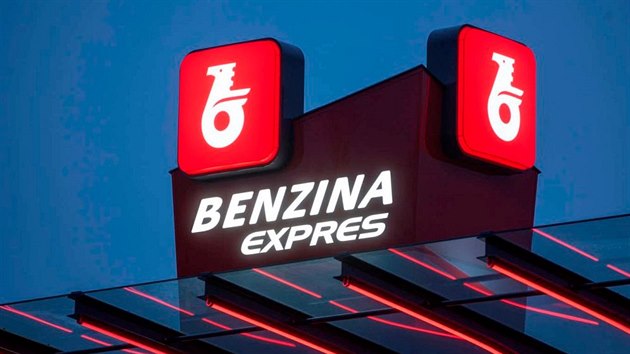 Benzina mní design samoobsluných pump. erpací stanice Express 24 se...