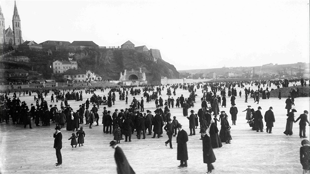 Bruslen pod Vyehradem, 1905, foto Rudolf Bruner-Dvok