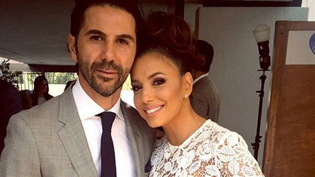 Eva Longoria a jej manel Jos Antonio Baston