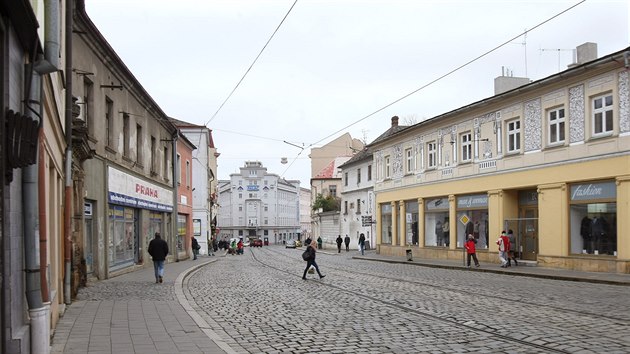 Souasn pohled na st olomouck tdy 1. mje (9. prosince 2015), kterou ek velk pestavba za vce ne sto milion korun.