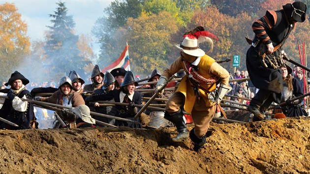 Regiment zemsk hotovosti pi ukzkch boj z obdob ticetilet vlky.