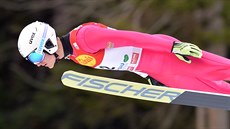Český sdruženář Tomáš Portyk při závodu v Ramsau, Český sdruženář Tomáš Portyk při závodu v Ramsau,