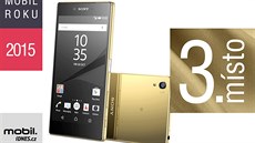 Tetí místo Mobil roku 2015 - Sony Xperia Z5