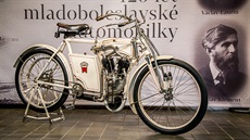 Fotografie ukradeného motoru historického motocyklu, který vzal zlodj z domu v jedné z obcí na Olomoucku.