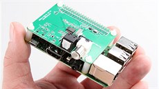 Pedchozí generace Raspberry Pi osazená modulem HiFiBerry