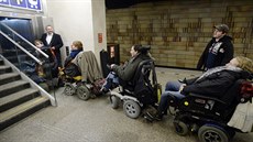 Generální ředitel DPP Jaroslav Ďuriš během pátečního otevření bezbariérového... Generální ředitel DPP Jaroslav Ďuriš během pátečního otevření bezbariérového...