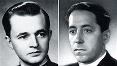 Popravení kněží Jan Bula (vlevo) a Václav Drbola. Popravení kněží Jan Bula (vlevo) a Václav Drbola.