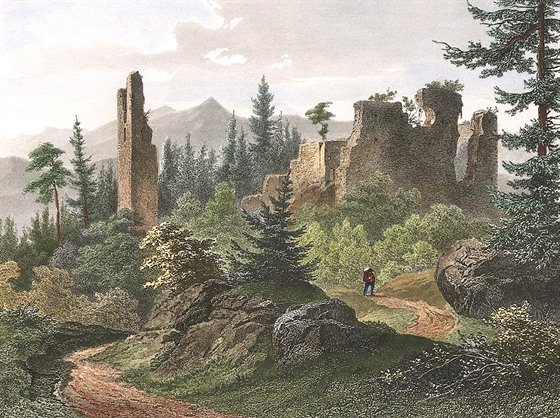 Hrad Kyperk nechal ve 14. století postavit král Jan Lucemburský.