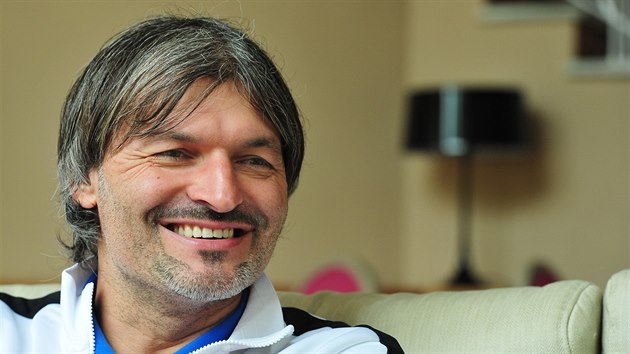 Pavel Srnek na soustedn Sparty ve panlskm Jerezu v roce 2014